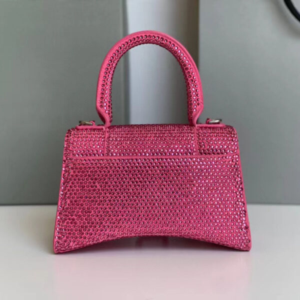 Pure Hand Heavy Work Full Diamond  Lingbling Hourglass Bag - Image 6