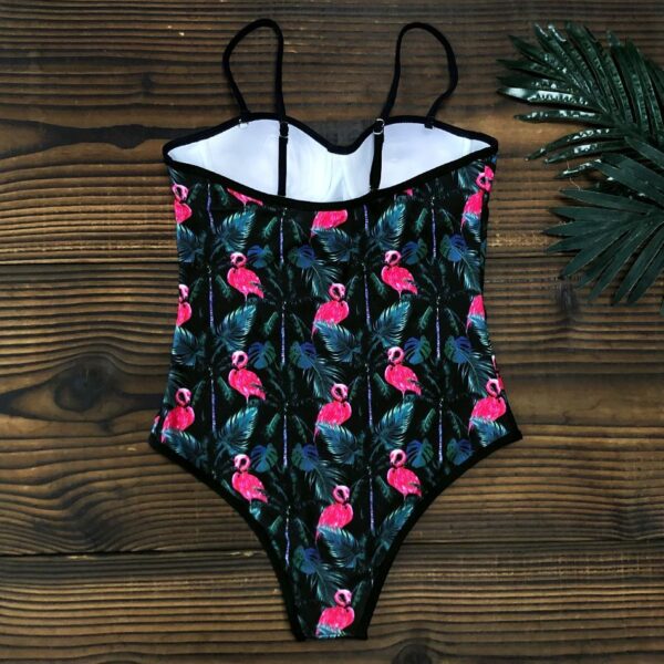 Swimming Women One-Piece Swimwear Bikini Suit - Image 2