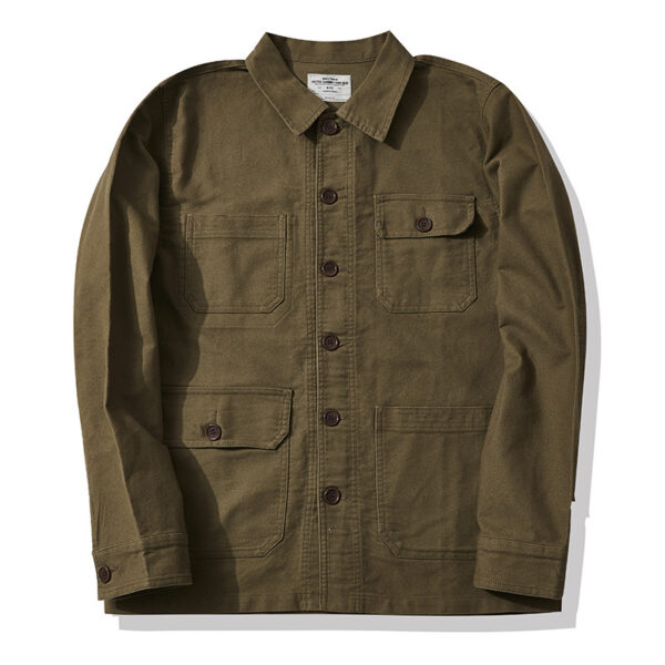 French Workwear Jacket Multi-bag Men - Image 5