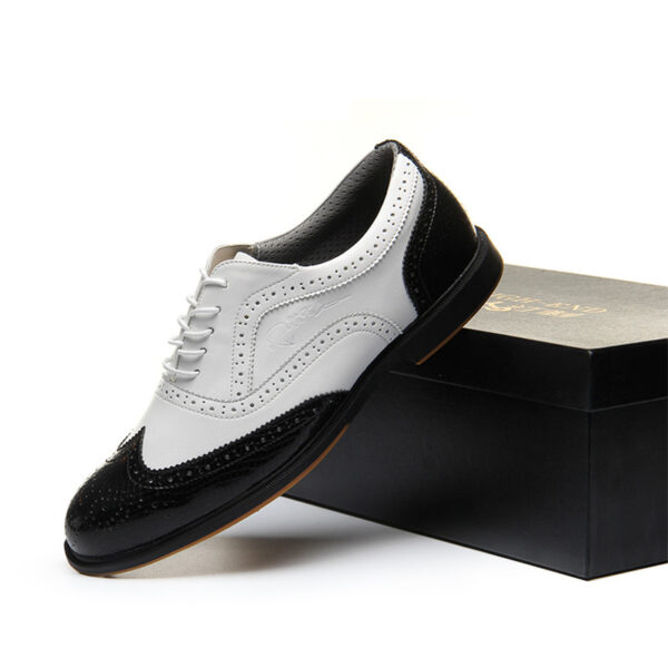 Men's British Style Sports Non-slip Waterproof Golf Shoes - Image 2