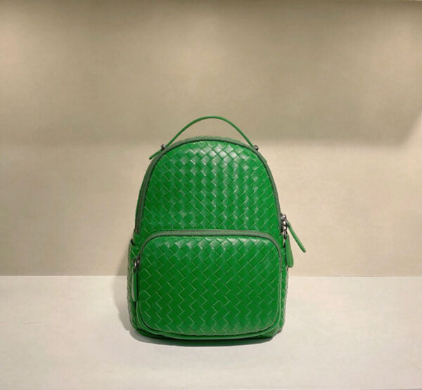 Backpack Women's Sheepskin Hand-woven - Image 7