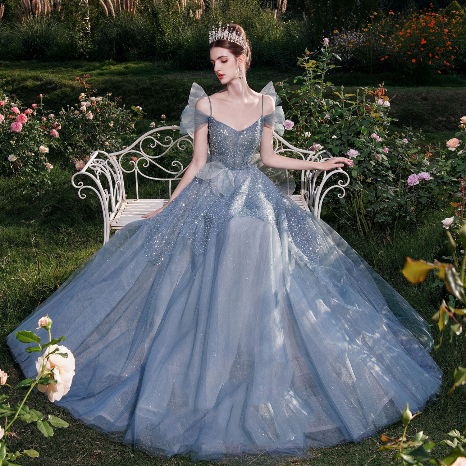 Women’s Engagement Banquet High-end Light Luxury Niche Dress
