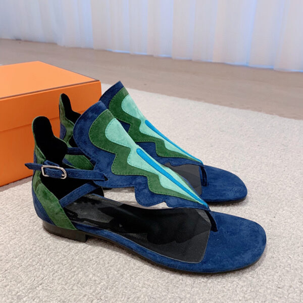 Flat Bottom Outer Sandals Women Beach Slippers - Image 5