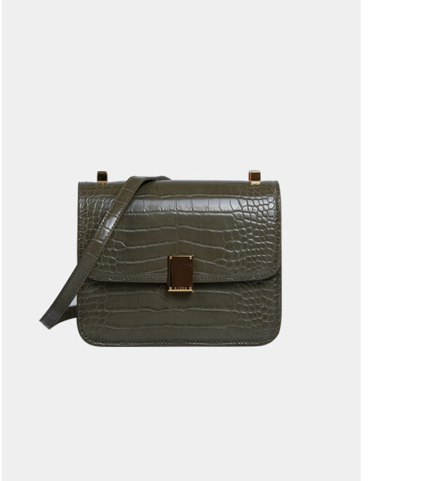 Pattern Women's New Underarm All-match Light Luxury Messenger Tofu Bag - Image 3