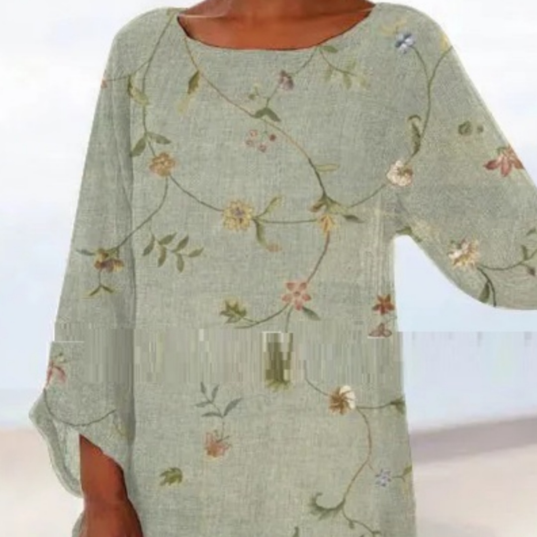 Fashion Casual Women’s New Printed Shuya Temperament Commute Dress