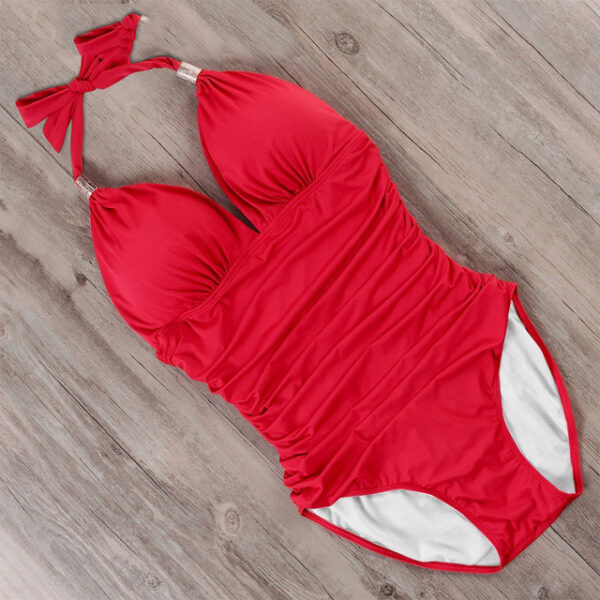 Swimming Suit Bikini swimwear Swimsuit Women Retro Stripe - Image 8