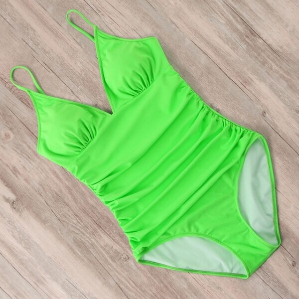 Swimming Suit Bikini swimwear Swimsuit Women Retro Stripe - Image 6