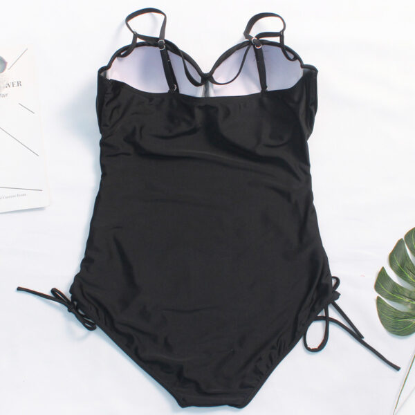 The New One-Piece Sports Swimsuit Women'S Plus Size Fat Mm200 Catties Bikini Sexy Cover Belly Was Thin Hot Spring Swimwear - Image 4
