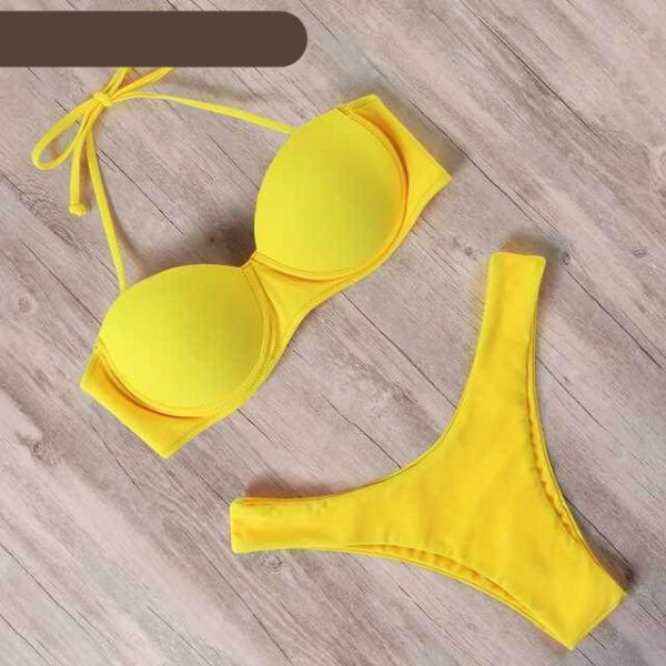 Bikini Sexy Swimwear Women Swimsuit Leopard Bikinis Set Wear - Image 5