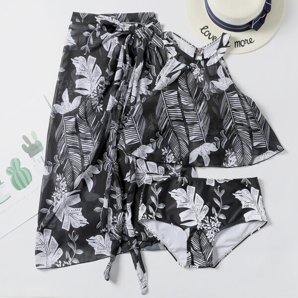 Couples Swimwear Women Bikini Sets Cover Up Mans - Image 5