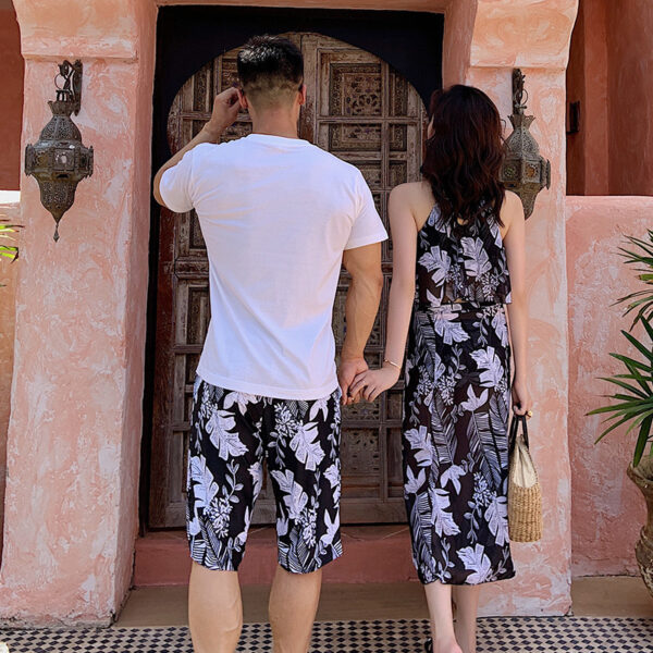 Couples Swimwear Women Bikini Sets Cover Up Mans - Image 3