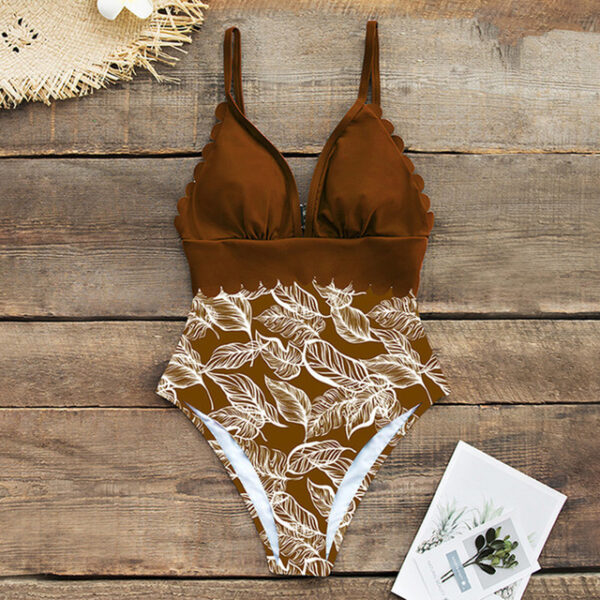 Women swimwear Swimsuit Bikini Sexy Plus Size OnePiece - Image 8