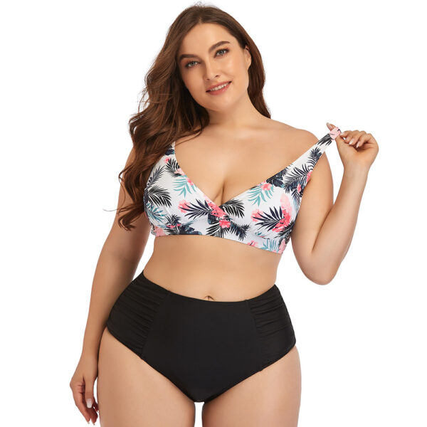 Fast Selling Plus Size Swimsuit Sexy Printed Bikini Suit Two Piece Women Swimwear - Image 3