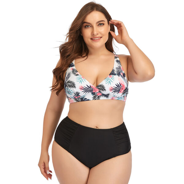 Fast Selling Plus Size Swimsuit Sexy Printed Bikini Suit Two Piece Women Swimwear - Image 4