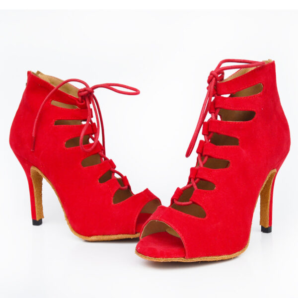 Ladies Mid-High-Heel Soft-Soled Comfortable Dancing Shoes - Image 5