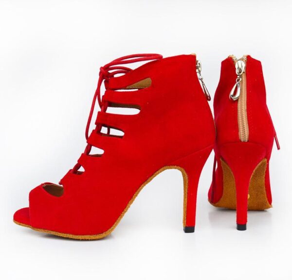 Ladies Mid-High-Heel Soft-Soled Comfortable Dancing Shoes - Image 3
