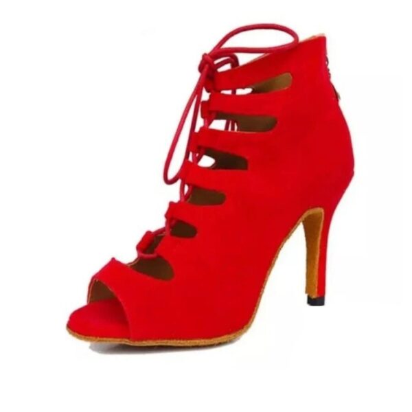 Ladies Mid-High-Heel Soft-Soled Comfortable Dancing Shoes - Image 4
