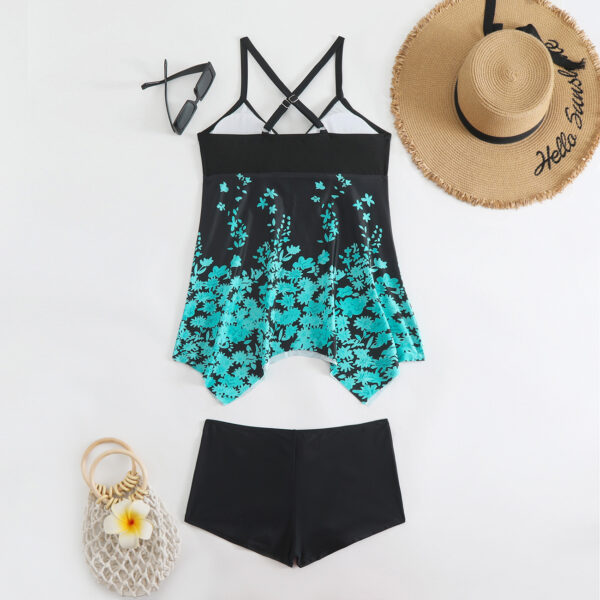 Bikini Customized Printing Split Plus Size Swimwear Women - Image 3