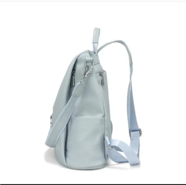The New Seasonal Series Of Shoulder Bags Haze Blue New Fashion Leisure Ladies Backpack Large Capacity - Image 4