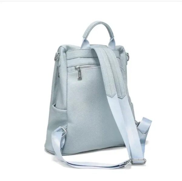 The New Seasonal Series Of Shoulder Bags Haze Blue New Fashion Leisure Ladies Backpack Large Capacity - Image 7