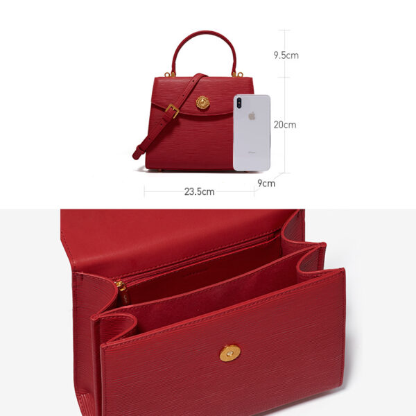 Ladies New Trend Retro Single Shoulder Messenger Bag - Image 5
