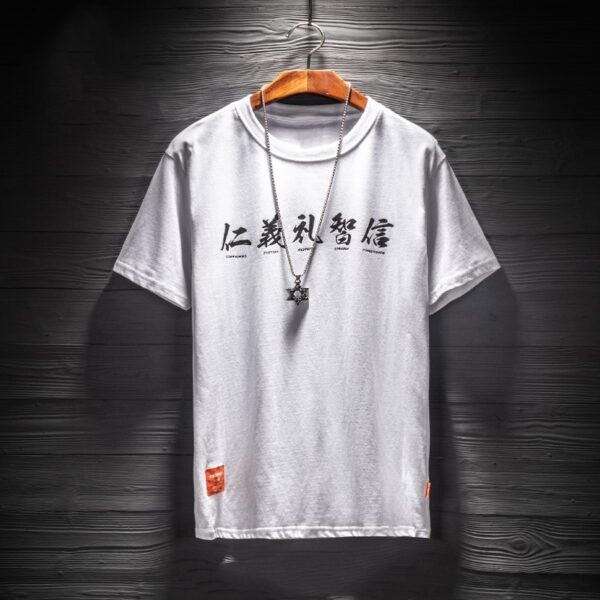 Summer new short sleeve men's printed loose T-sleeves - Image 2