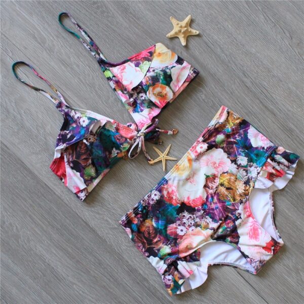 New Bikinis Women High Waist Swimsuit Beach Bathing Suit Brazilian Bikini Set Female Swimwear Biquinis Maillot De Bain - Image 5