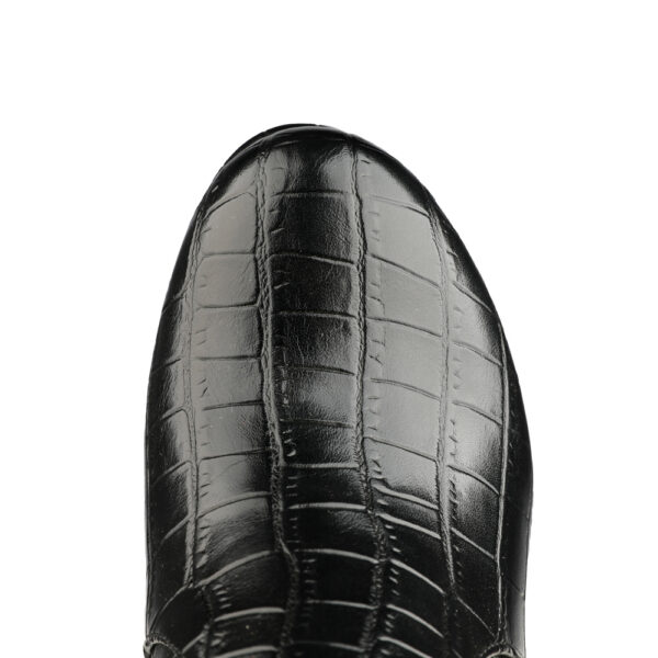 Stone Pattern High-Heeled Metal Texture Fashion Boots - Image 3