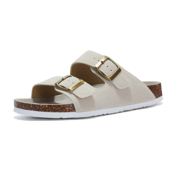 Flat Non-slip Cork Slippers For Men And Women - Image 3