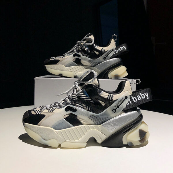 Color block platform sneakers - Image 6