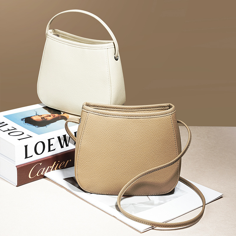 Popular Women’s Trendy Versatile Cowhide Messenger Bag