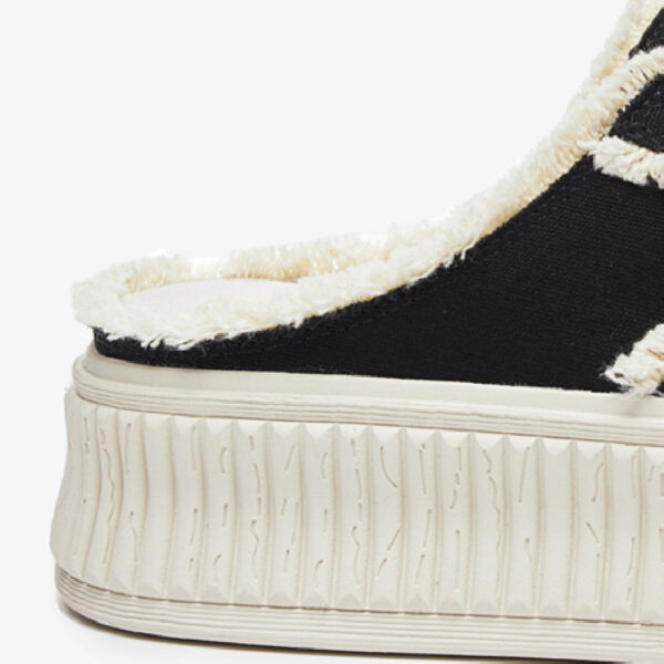 Women's Fashion Half Trailer Canvas Shoes - Image 4