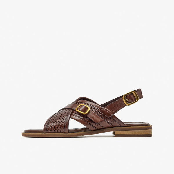 Women's Summer New Flat Cross Strap Fashion Casual Sandals - Image 6