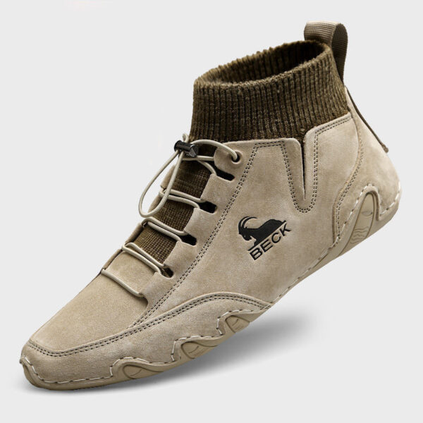 Men's Casual Soft Bottom All-match Winter Fleece Warm Shoes - Image 3