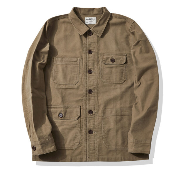 French Workwear Jacket Multi-bag Men - Image 2
