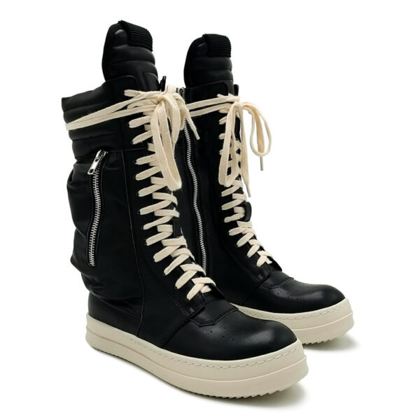 Casual Calf Leather Board Shoes - Image 3