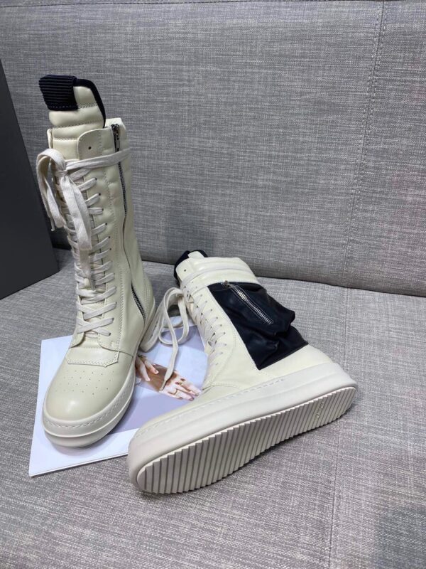 Casual Calf Leather Board Shoes - Image 4