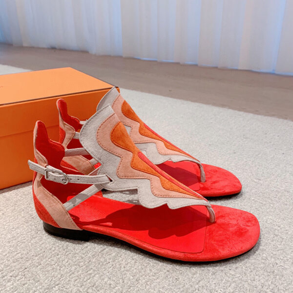 Flat Bottom Outer Sandals Women Beach Slippers - Image 2