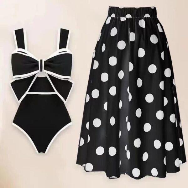 Bikini Suit Skirt Conservative Swimwear Women - Image 3