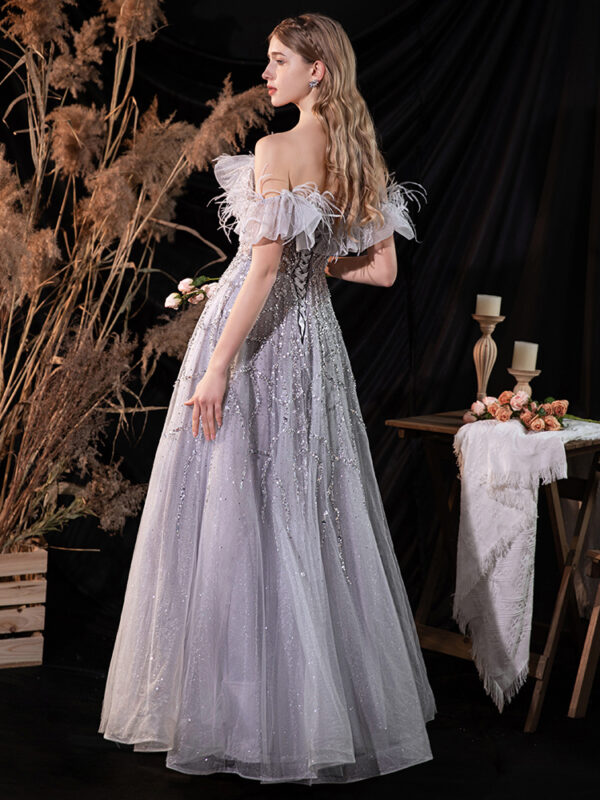 Fashion Bride Evening Dress Summer Girl - Image 4