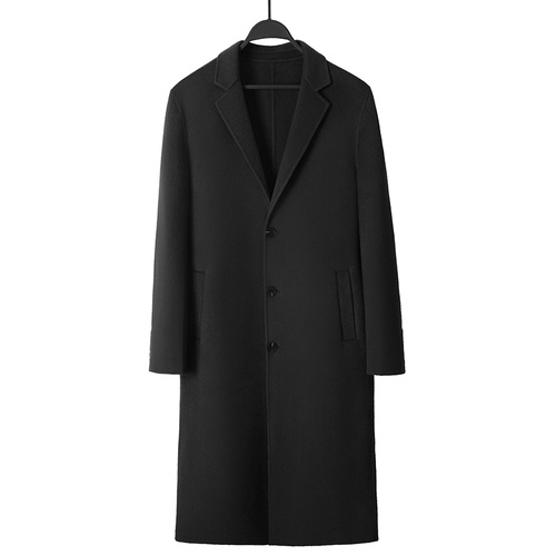 Men’s Fashion Thickened Cashmere Coat