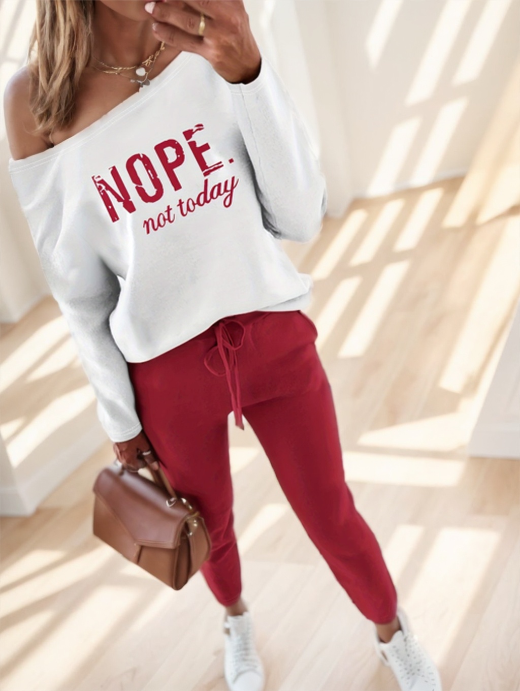 Casual Spring Fall Two-piece Set