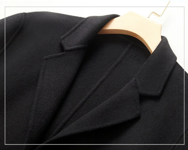 Men's Fashion Thickened Cashmere Coat - Image 2