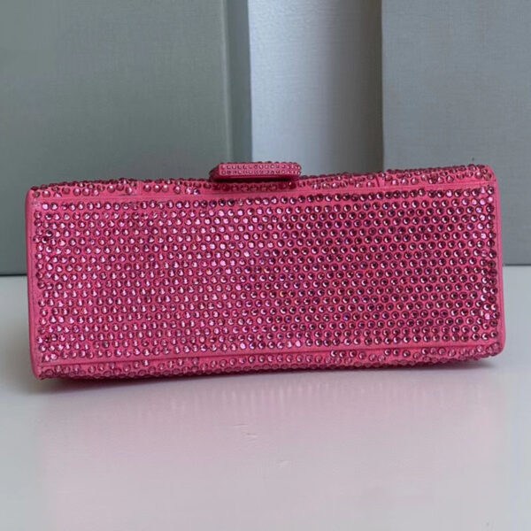 Pure Hand Heavy Work Full Diamond  Lingbling Hourglass Bag - Image 2