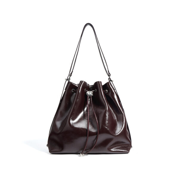 All-matching Large Capacity One-shoulder Bucket Bag - Image 2