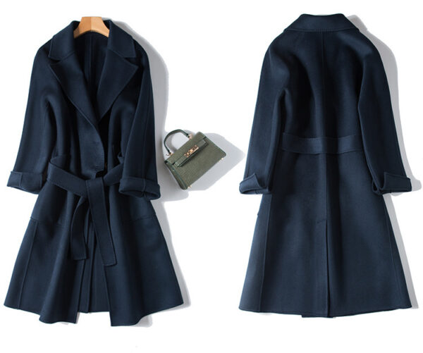 Vintage double-faced cashmere coat - Image 7