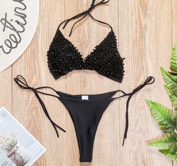 Halter Mini Bikini Female Swimsuit Women Swimwear Two-pieces - Image 2