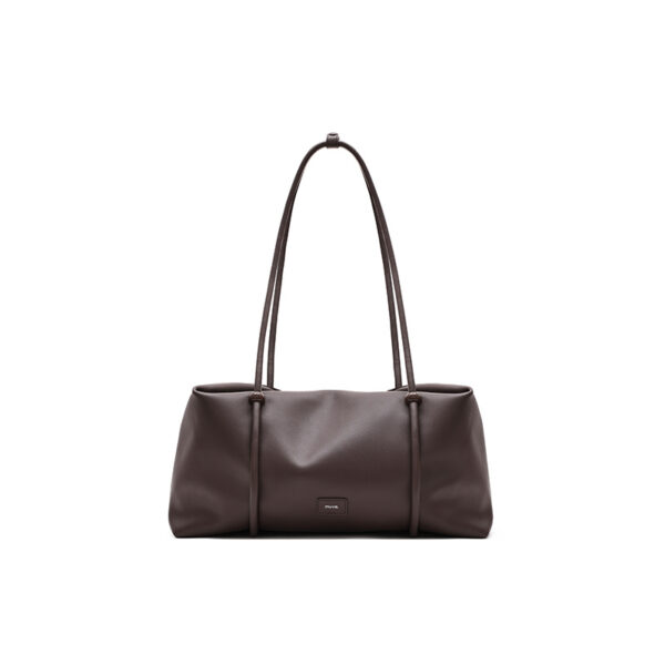 Leather Travel Hand-carried One-shoulder Oversized Women's Fashion Gym Bag - Image 3