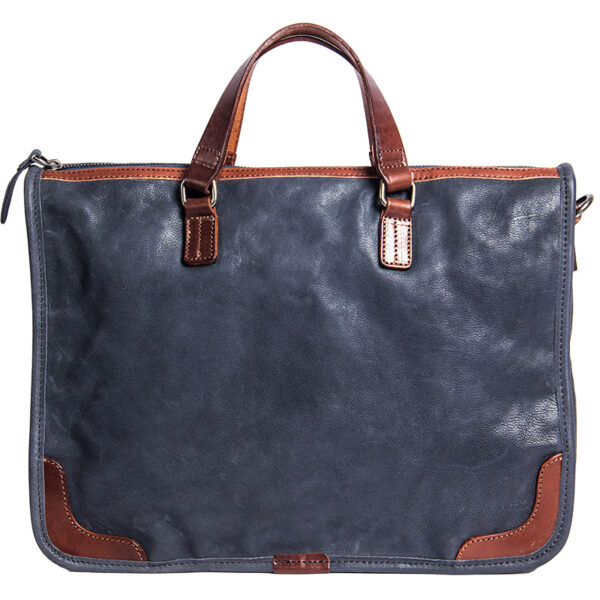 Leather Man's Hand Shoulder Slant Span Bag - Image 7