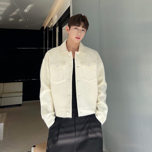 Fashion Short Knitted Elegant Top - Image 3